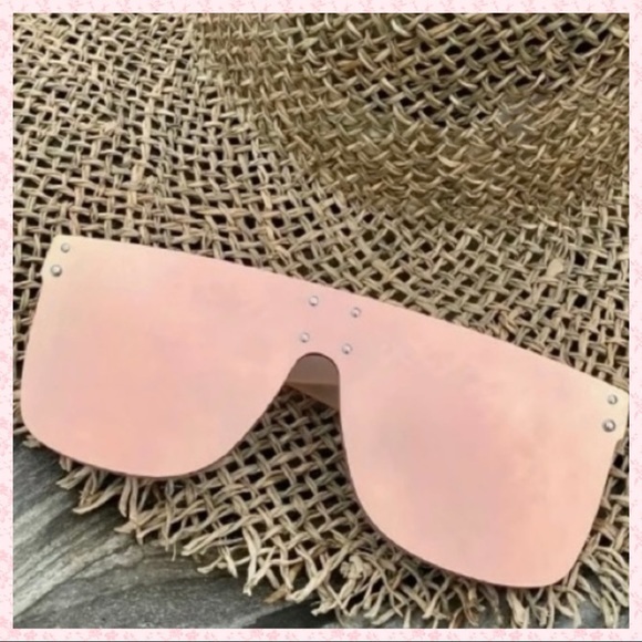 THE FRENCH CONNECTION🕶BRIGHT PINK MIRROR SUNNIES-NEW - Picture 3 of 10
